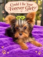 Tiffany teacup, a female Yorkshire Terrier for sale in Los Angeles, CA – 1 of 5