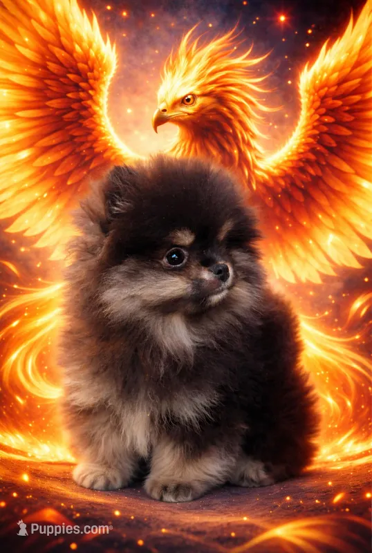 AKC Epic, a male Pomeranian for sale in Inyokern, CA – Photo 1 of 1