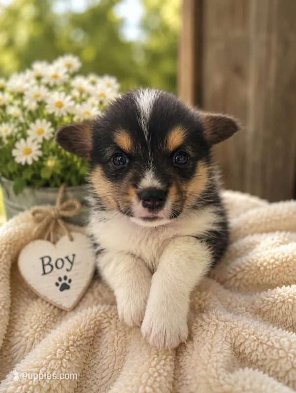 CHARLIE – Pembroke Welsh Corgi puppy for sale in Marshfield, MO