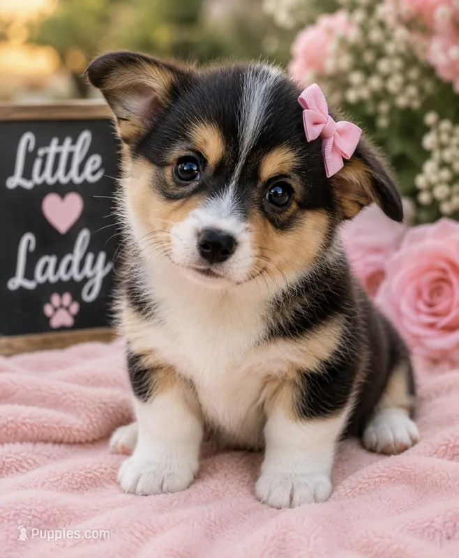 VIOLET – Pembroke Welsh Corgi puppy for sale in Marshfield, MO