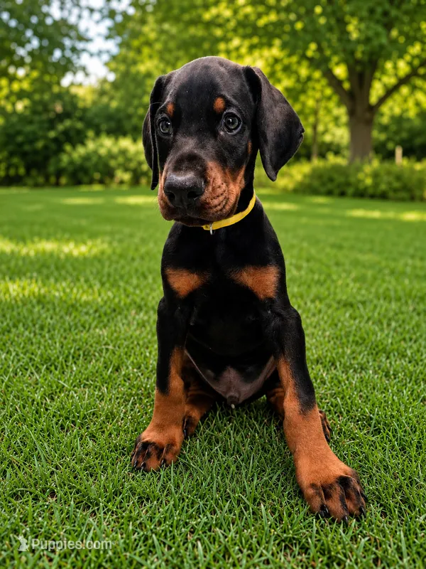 AKC full European Champion blood line male – Doberman Pinscher puppy for sale in Round Lake, IL