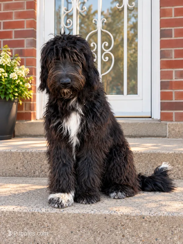 Mona, a male German Shepherd Dog and Labradoodle for sale in New Albany, IN – 1 of 4