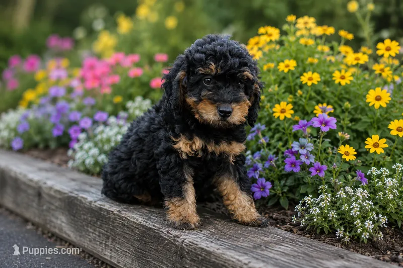 Brenda – Miniature Bernedoodle, Golden Mountain Doodle puppy for sale in Farwell, MI
