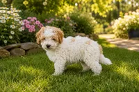 Brody, a male Miniature Bernedoodle and Golden Mountain Doodle for sale in Farwell, MI – 3 of 3