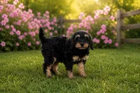 Bonnie, a female Miniature Bernedoodle and Golden Mountain Doodle for sale in Farwell, MI – 4 of 4