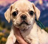Ready to go now white female, a female Pug for sale in Peyton, CO – 1 of 2