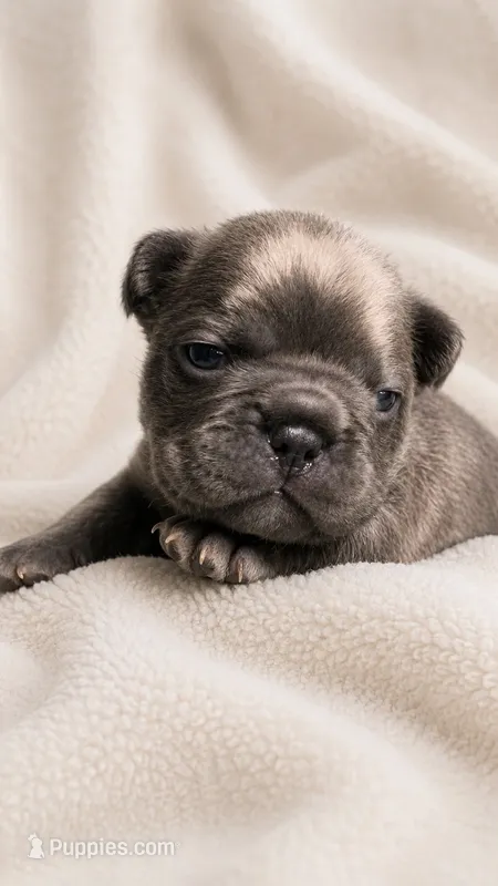 Flint – French Bulldog, Frenchton puppy for sale in Edwardsburg, MI