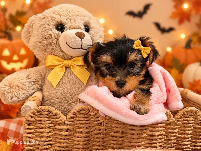 Yellow AKC Yorkie – Yorkshire Terrier puppy for sale in Corona, CA
