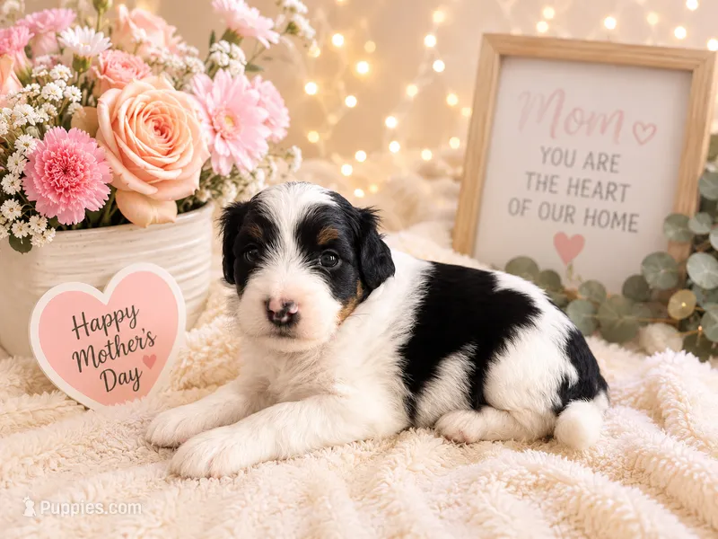 Atlas – Miniature Bernedoodle puppy for sale in Myrtle Beach, SC