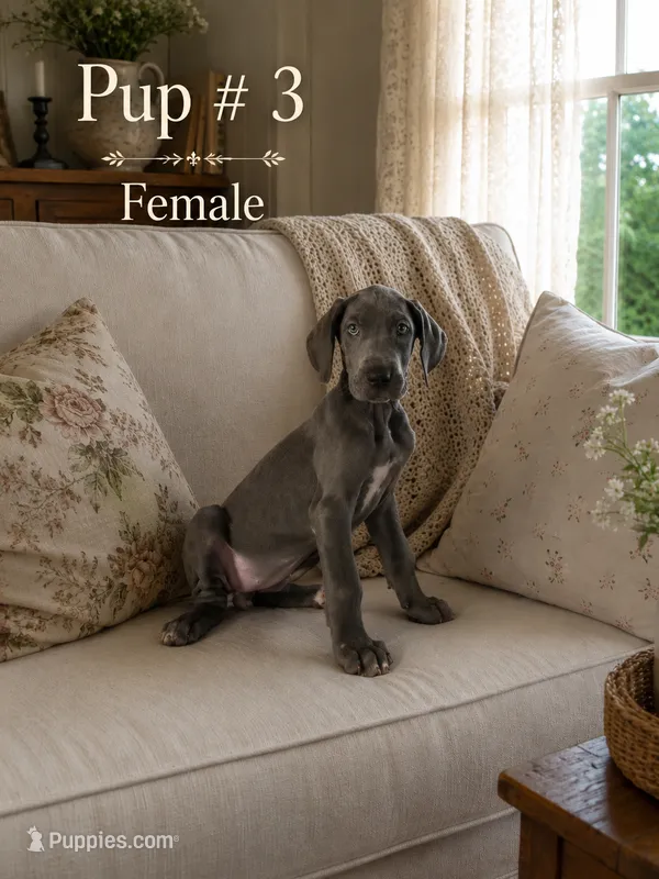Chiquita  – Great Dane puppy for sale in Springfield, MA