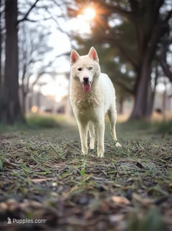 White puppies expected! – Siberian Husky puppy for sale in Ashland, VA