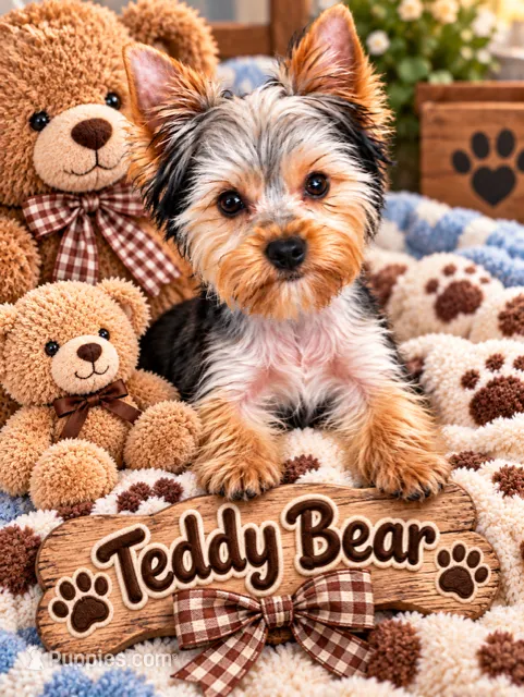 Teddy Bear – Yorkshire Terrier puppy for sale in Watervliet, MI