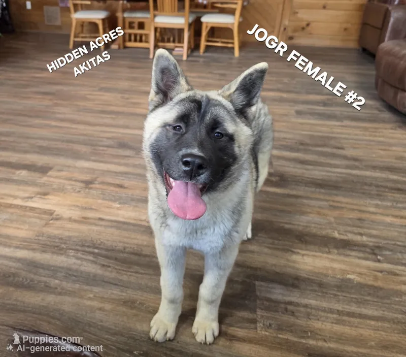 JOSR FEMALE #2 – Akita puppy for sale in Mountain Grove, MO