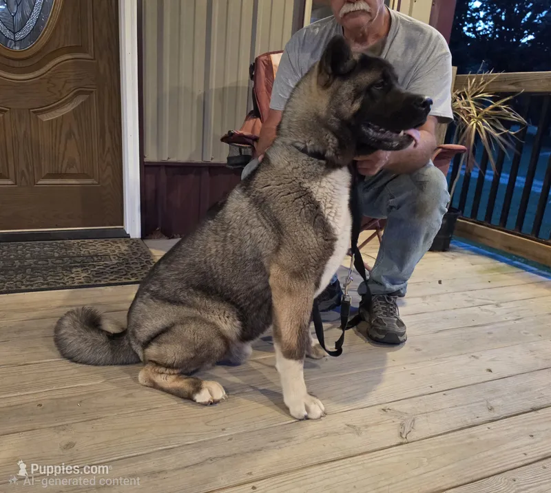 SHGR MALE #1 – Akita puppy for sale in Mountain Grove, MO