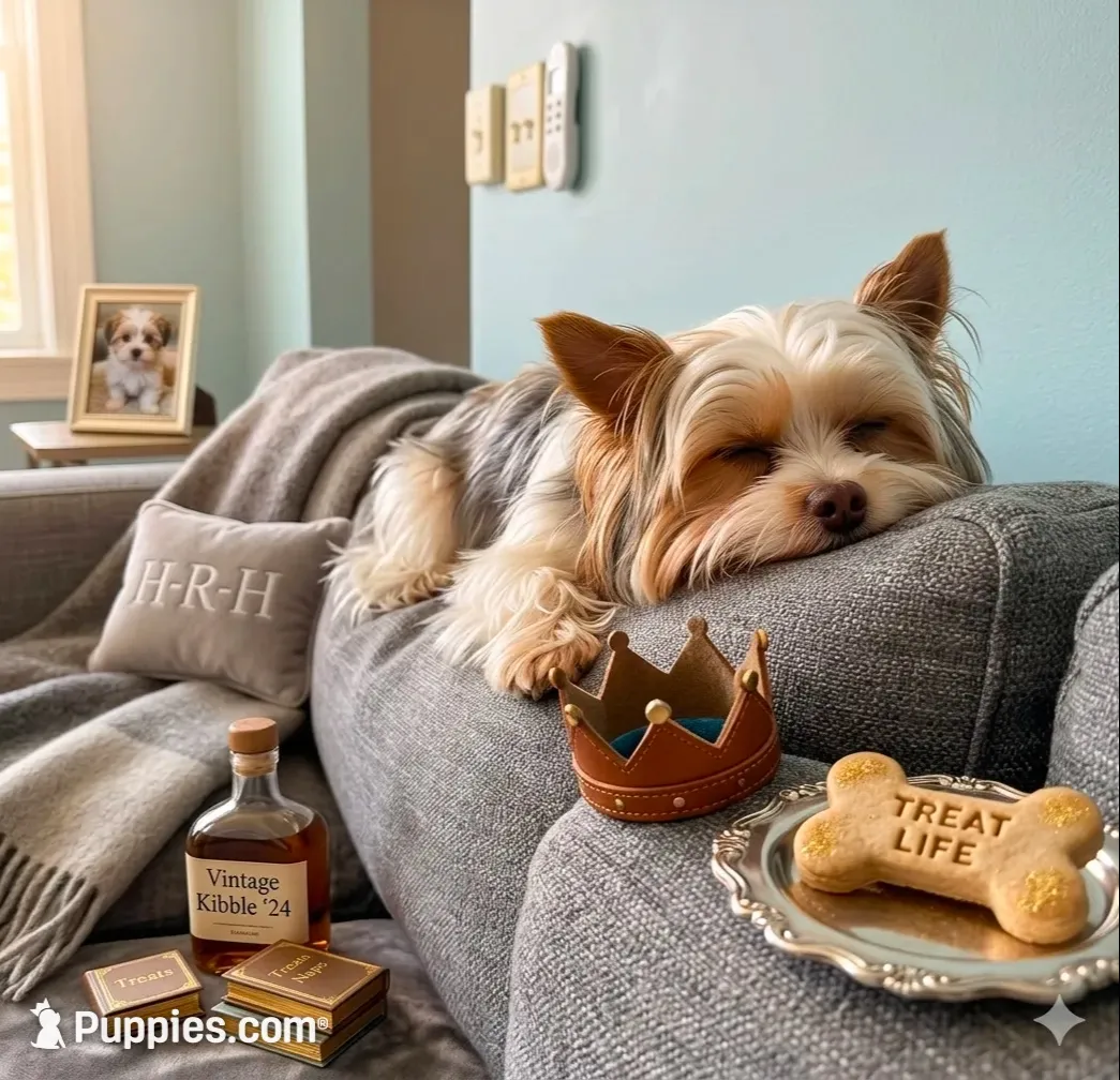 AKC Harlow, a male Yorkshire Terrier for sale in North Judson, IN – 7 of 8