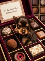 AKC Dark Chocolate Tobias, a male Yorkshire Terrier for sale in North Judson, IN – 5 of 7