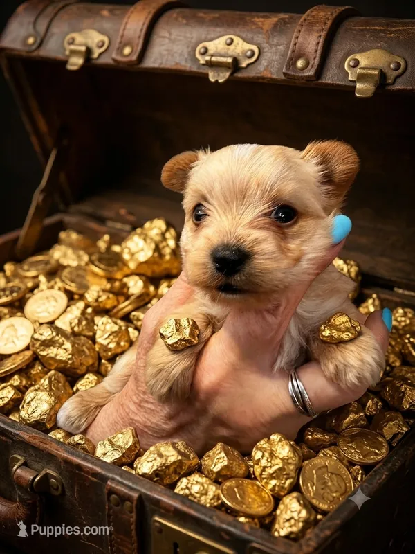 AKC Calvin Gold dust – Yorkshire Terrier puppy for sale in North Judson, IN