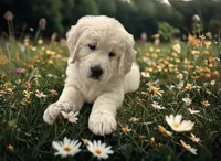 AKC English Cream Golden Retriever- Jack, a male English Cream Golden Retriever for sale in Puyallup, WA – 4 of 10