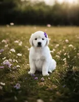 AKC English Cream Golden Retriever- Ginger, a female English Cream Golden Retriever for sale in Puyallup, WA – 7 of 9
