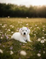 AKC English Cream Golden Retriever- Ginger, a female English Cream Golden Retriever for sale in Puyallup, WA – 2 of 9