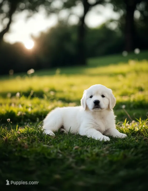 AKC English Cream Golden Retriever - Ginger  – English Cream Golden Retriever puppy for sale in Puyallup, WA