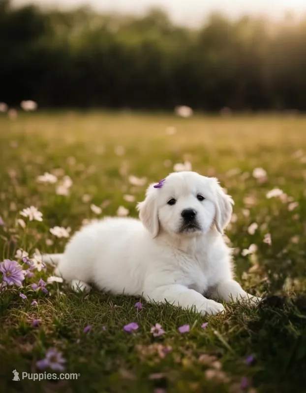 AKC English Cream Golden Retriever- Ginger – English Cream Golden Retriever puppy for sale in Puyallup, WA