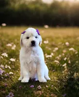 AKC English Cream Golden Retriever- Ginger, a female English Cream Golden Retriever for sale in Puyallup, WA – 5 of 9