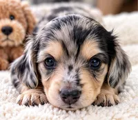 Chocolate Chip - AKC Registered Miniature Dachshund, a male Miniature Dachshund for sale in Cleveland, TN – 6 of 6