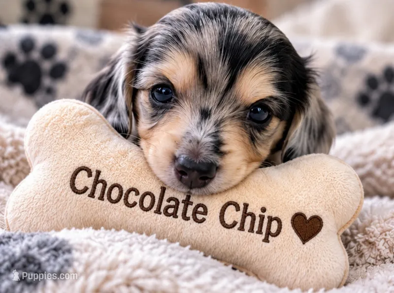 Chocolate Chip - AKC Registered Miniature Dachshund – Miniature Dachshund puppy for sale in Cleveland, TN