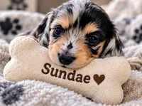 Sundae - AKC Registered Miniature Dachshund, a female Miniature Dachshund for sale in Cleveland, TN – 1 of 6
