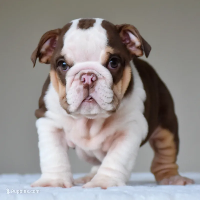 Gia – English Bulldog puppy for sale in Dallas, TX