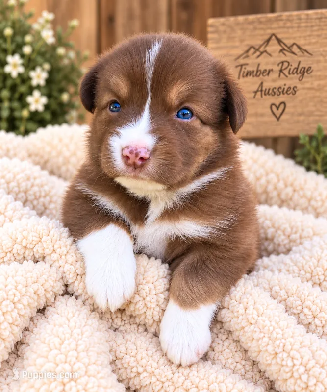 Hadley  – Australian Shepherd puppy for sale in Narvon, PA