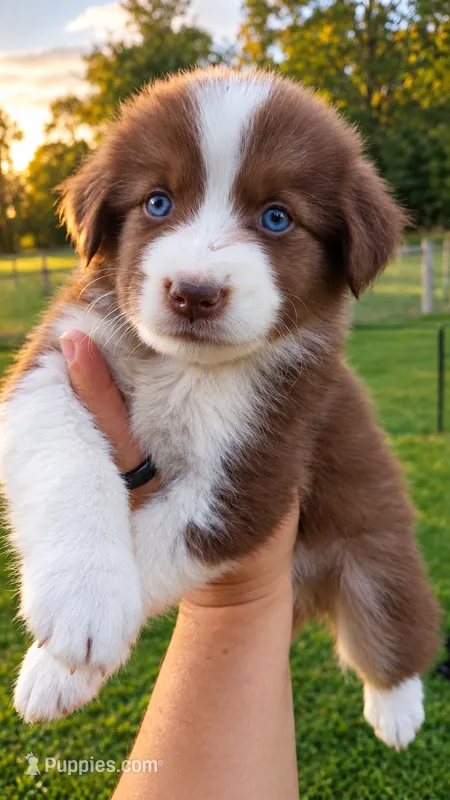 Canyon  – Australian Shepherd puppy for sale in Narvon, PA