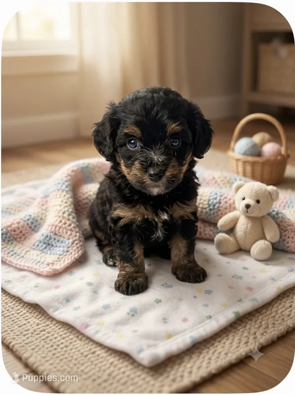 Harlequin  , a female Havapoo for sale in Sedalia, MO – 1 of 1