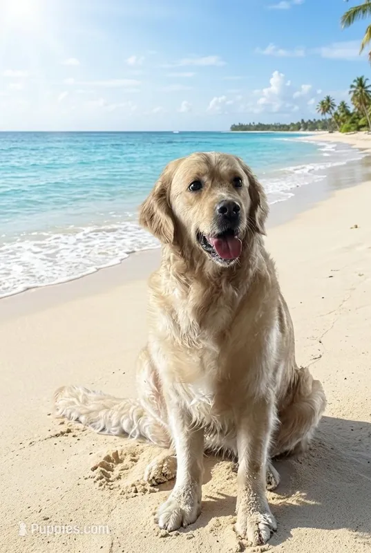 Full AKC girl  – Golden Retriever puppy for sale in New Braunfels, TX