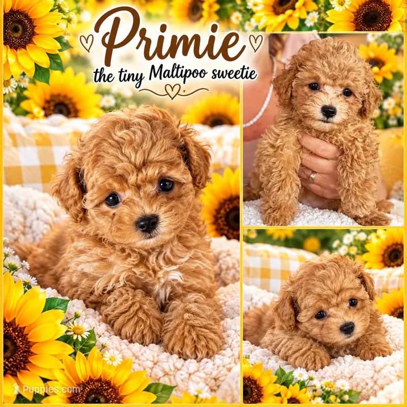 Primie  – Maltipoo puppy for sale in Lebanon, TN