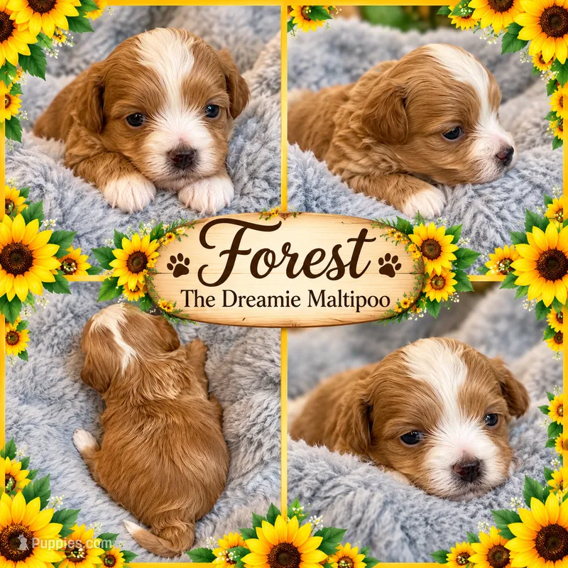 Forest  – Maltipoo puppy for sale in Lebanon, TN
