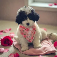 Cowie, a female Miniature Bernedoodle for sale in South Plainfield, NJ – Photo 1 of 4