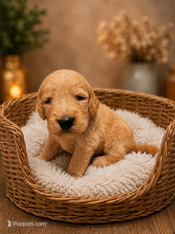 Light blue – Goldendoodle puppy for sale in Humble, TX