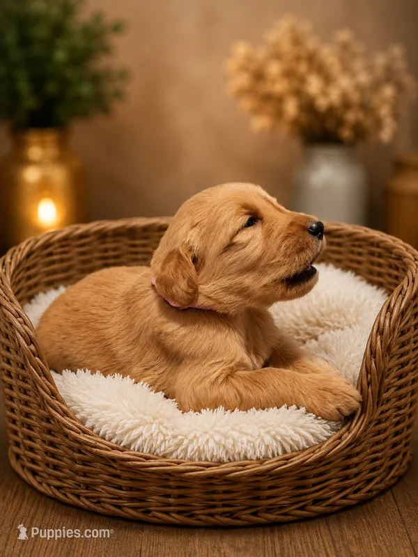 Light Pink – Goldendoodle puppy for sale in Humble, TX