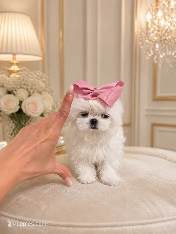 Mini tiny Lulu – Maltese puppy for sale in Miami, FL