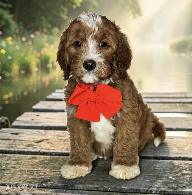 Milo - F1 Medium – Goldendoodle, Miniature Goldendoodle puppy for sale in Austin, TX