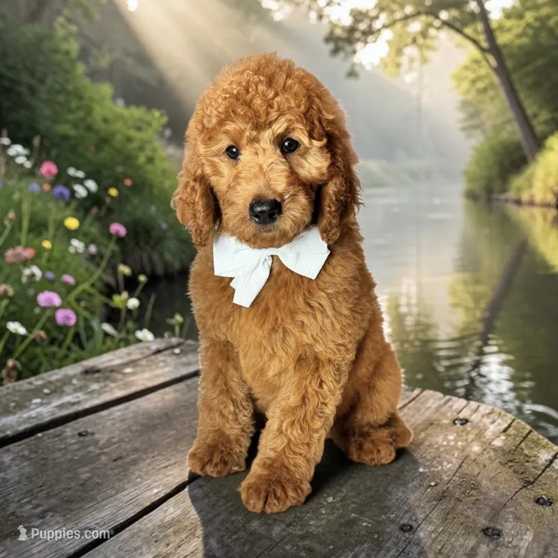 Cleo - F1b mini – Goldendoodle, Miniature Goldendoodle puppy for sale in Austin, TX