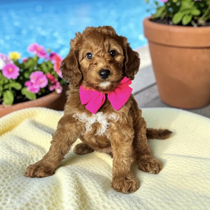 Emmi - F1b Ptite – Goldendoodle, Miniature Goldendoodle puppy for sale in Austin, TX