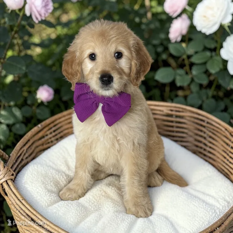 Marlow - F1 Mini – Goldendoodle, Miniature Goldendoodle puppy for sale in Austin, TX