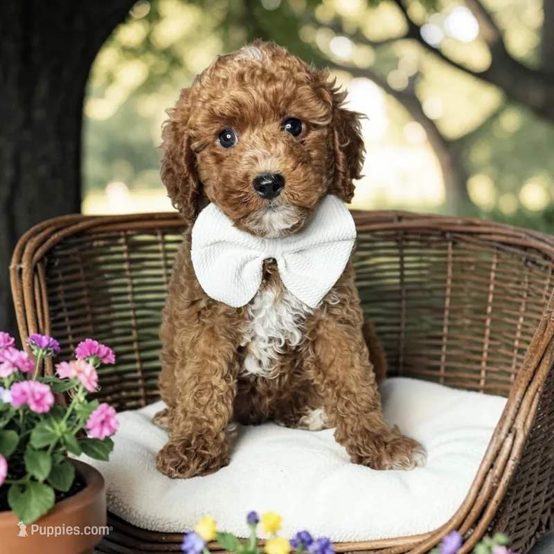 Buzz - F1b Petite – Miniature Goldendoodle puppy for sale in Austin, TX