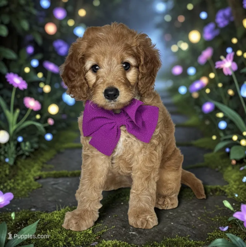 Wendy - F1b Petite – Miniature Goldendoodle puppy for sale in Austin, TX
