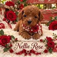 NELLIE ROSE, a female Maltipoo for sale in Fayetteville, AR – 5 of 5