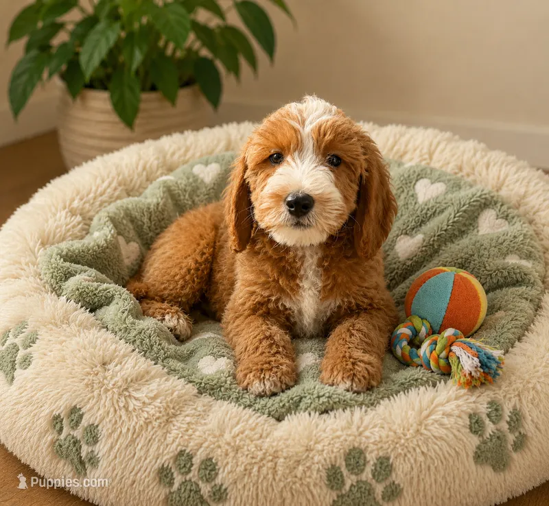Emme – Miniature Goldendoodle puppy for sale in Mosinee, WI