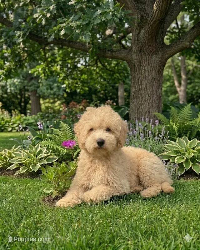 Charlie – Miniature Goldendoodle puppy for sale in Mosinee, WI